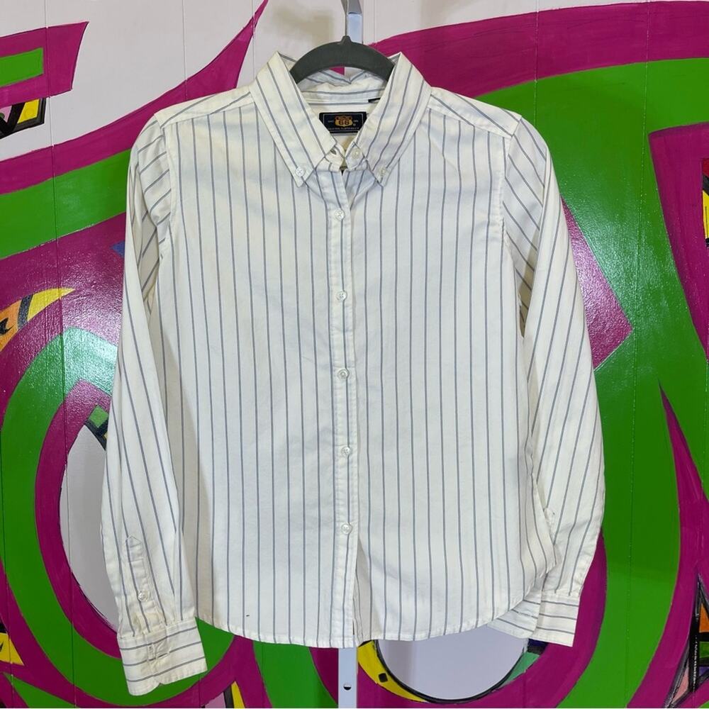 Route 66, Striped Button Up Shirt. Similar to a size Small. Excellent Condition